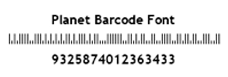 PLANET BARCODE