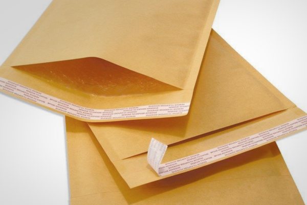 gold padded envelopes