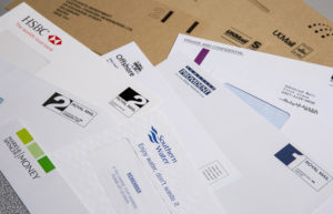 printed envelopes